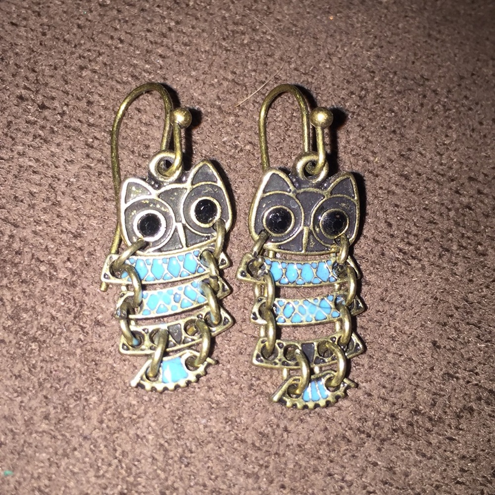 Owl earrings